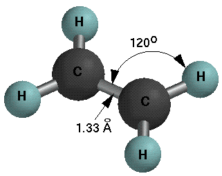 Ethylenmolekuel